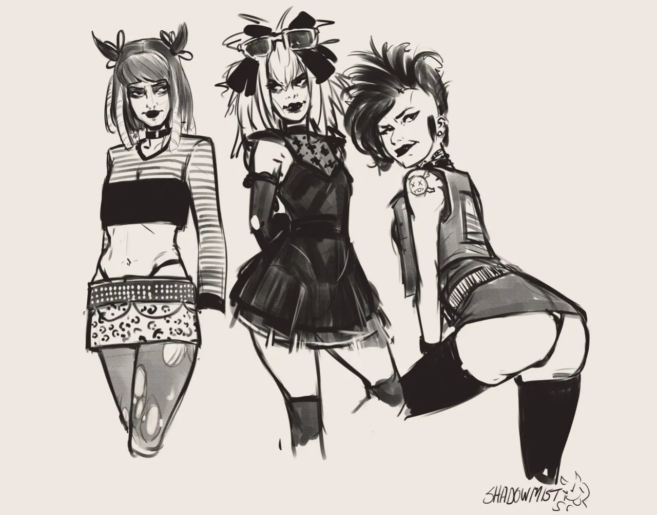 [ShadowMist] Punks & Goths