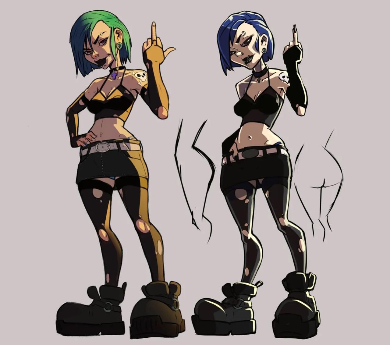 [ShadowMist] Punks & Goths