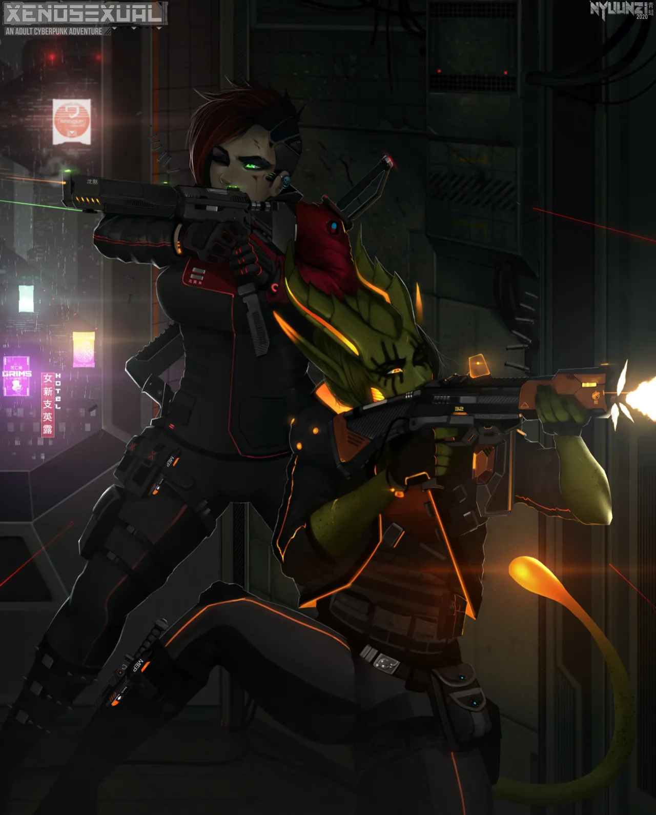 [various] Nefera (Shadowrun OC by NewAge)