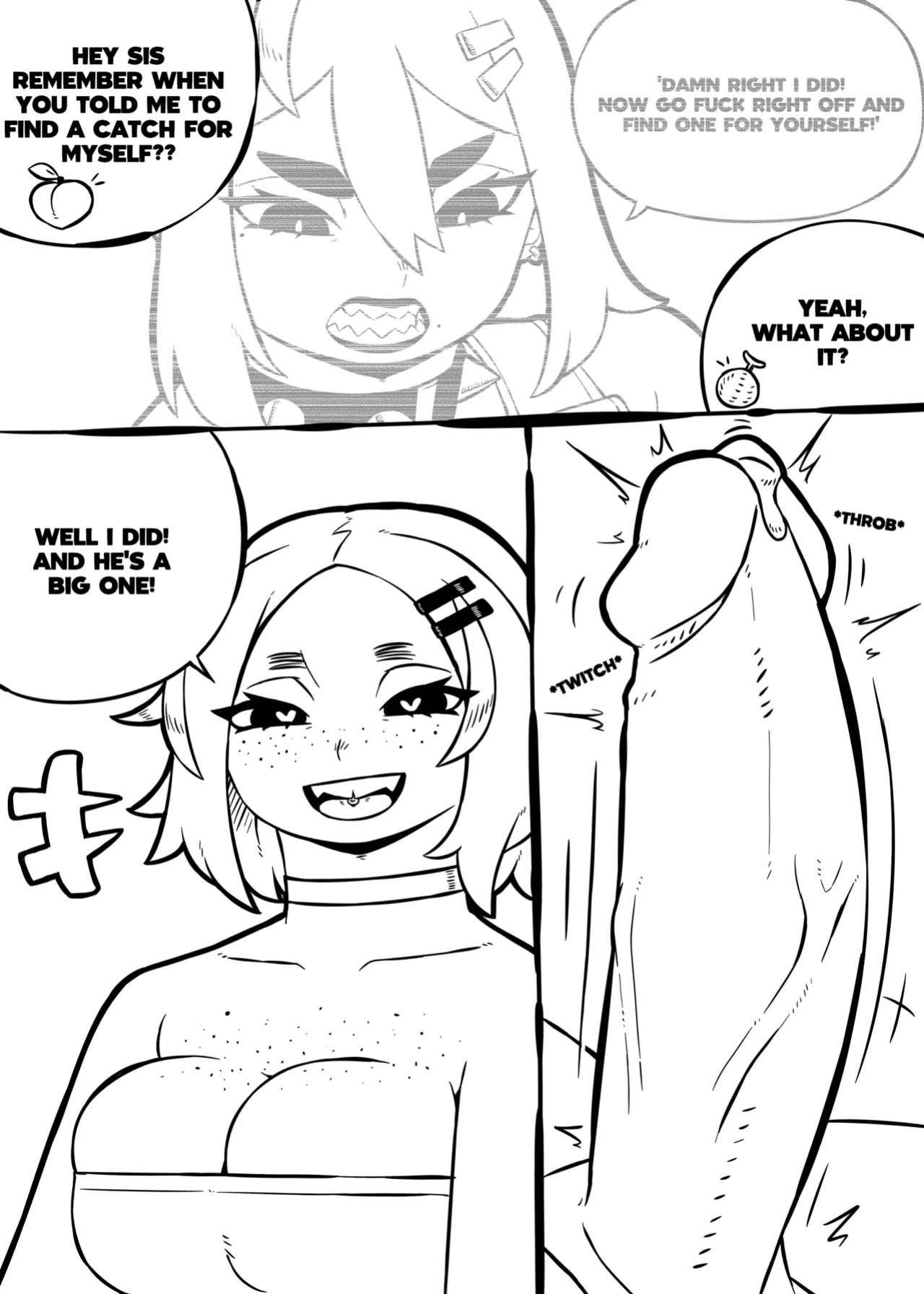 [mirc] Saya & Midori comic (OCs by Riz)