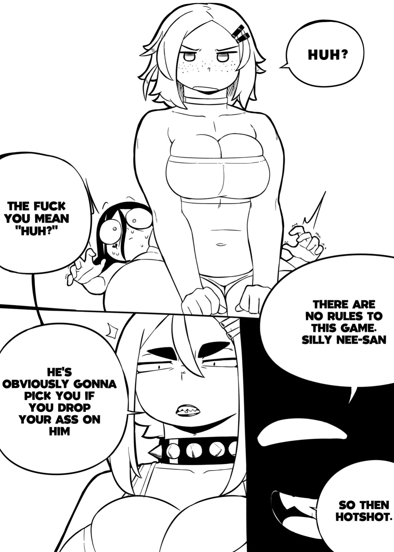 [mirc] Saya & Midori comic (OCs by Riz)