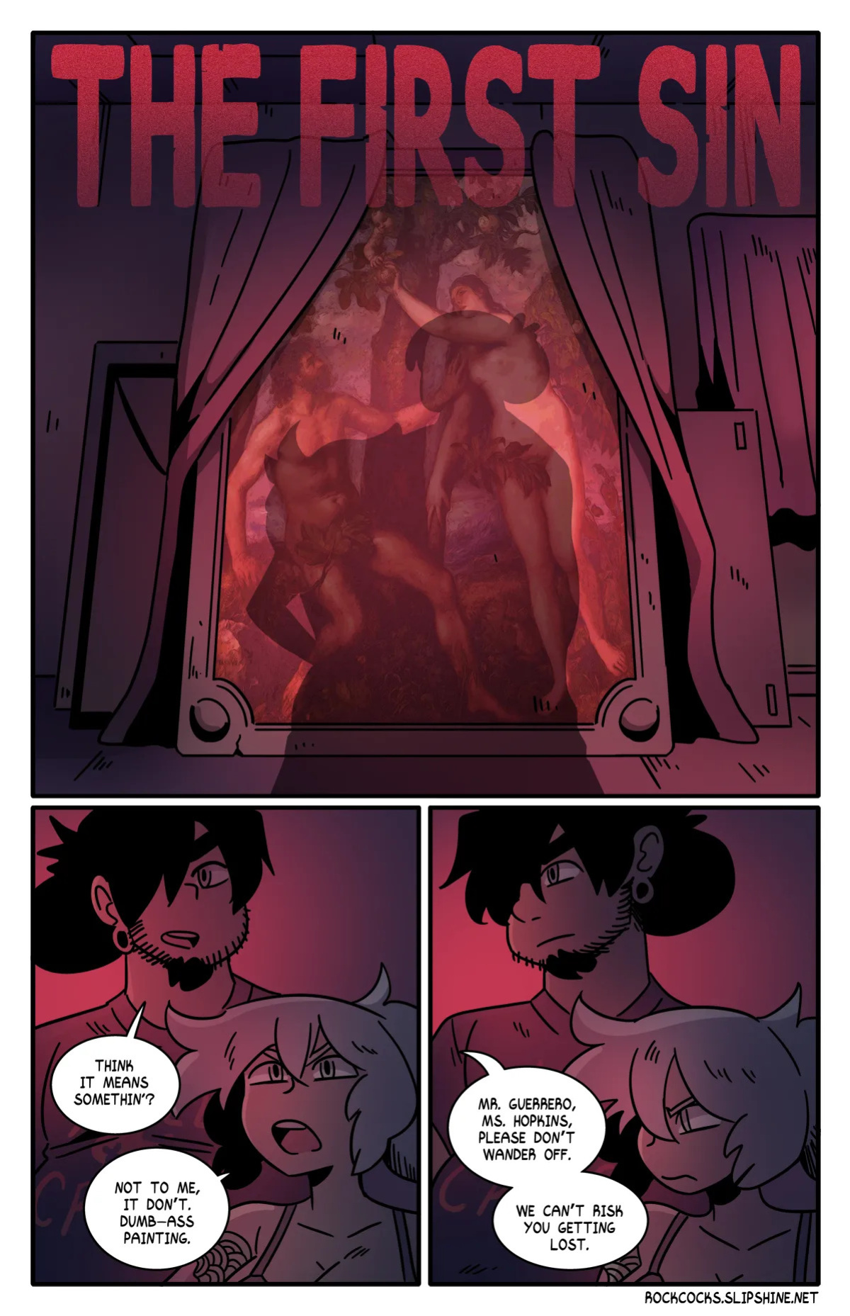 [Brad & Leslie Brown] The Rock Cocks - Track 21: The First Sin [English] [Ongoing]