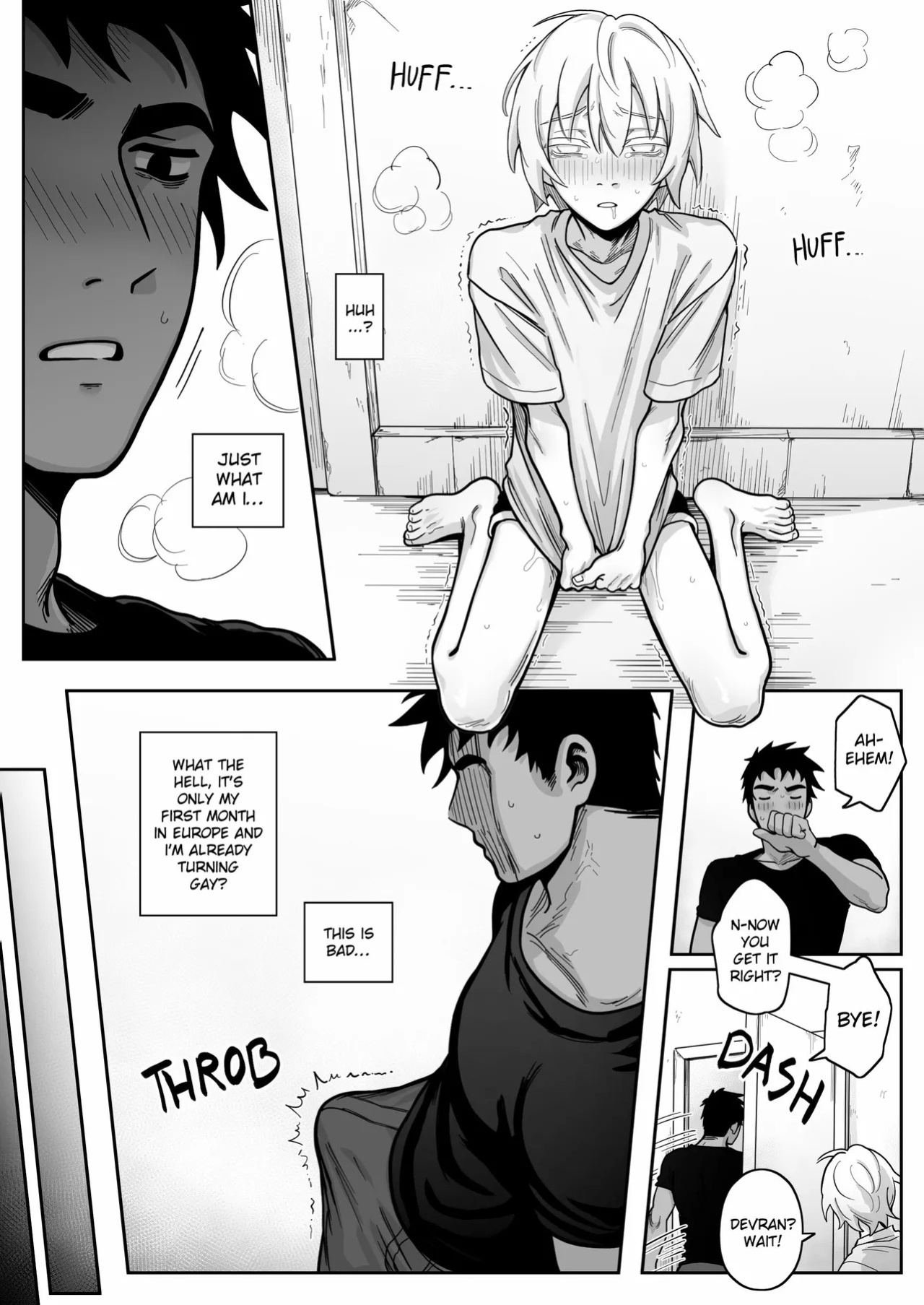 [Schweinchen31] Dosukebena Roommate o Wakara Seru Hanashi | Teaching My Perverted Roommate a Lesson [English] [Decensored]