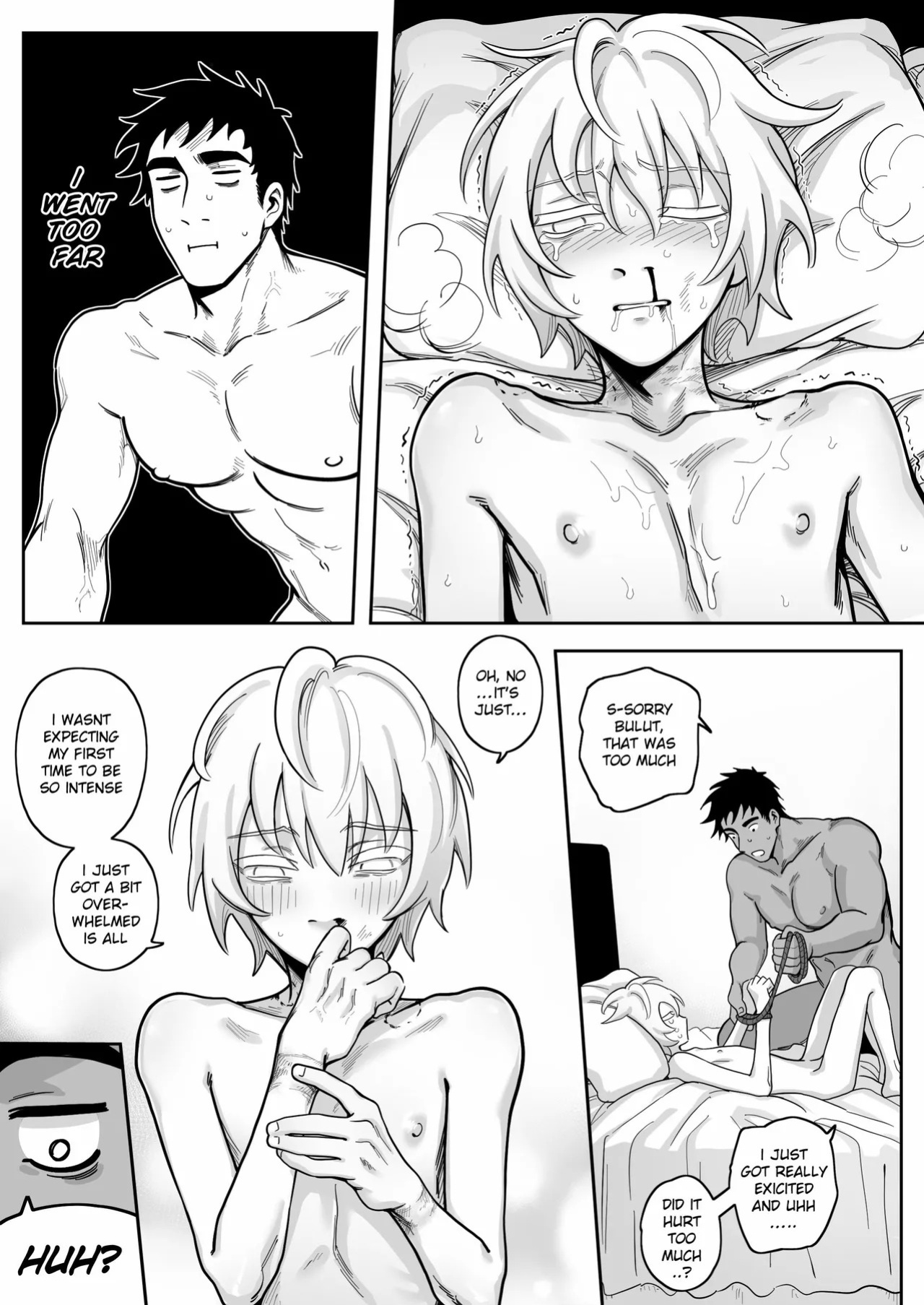 [Schweinchen31] Dosukebena Roommate o Wakara Seru Hanashi | Teaching My Perverted Roommate a Lesson [English] [Decensored]