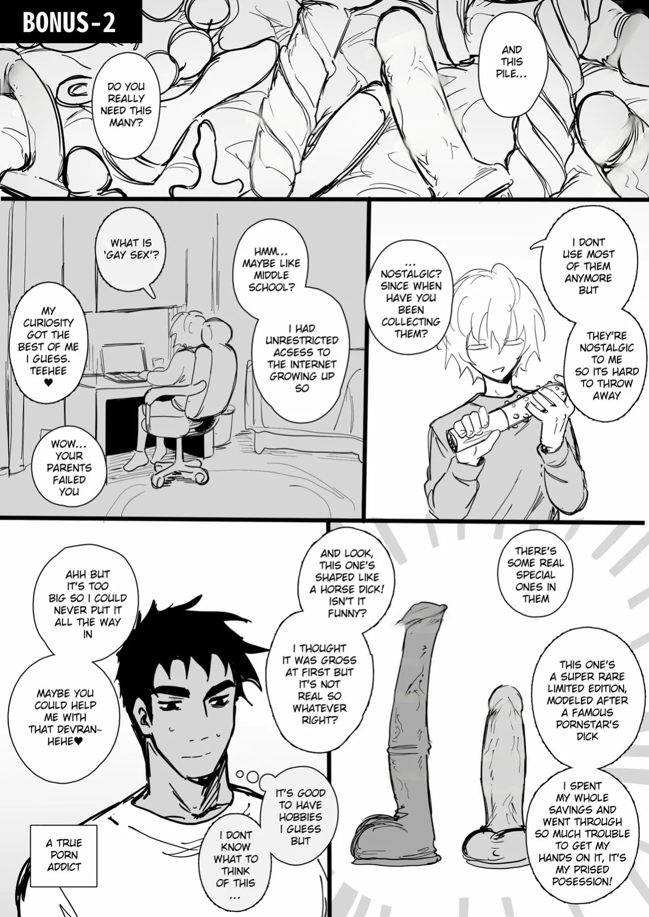 [Schweinchen31] Dosukebena Roommate o Wakara Seru Hanashi | Teaching My Perverted Roommate a Lesson [English] [Decensored]