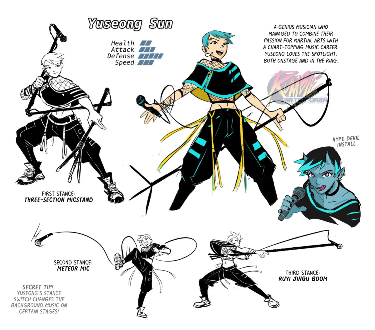 [Spicymancer / various] Rumble After Dark (fighting game OCs)