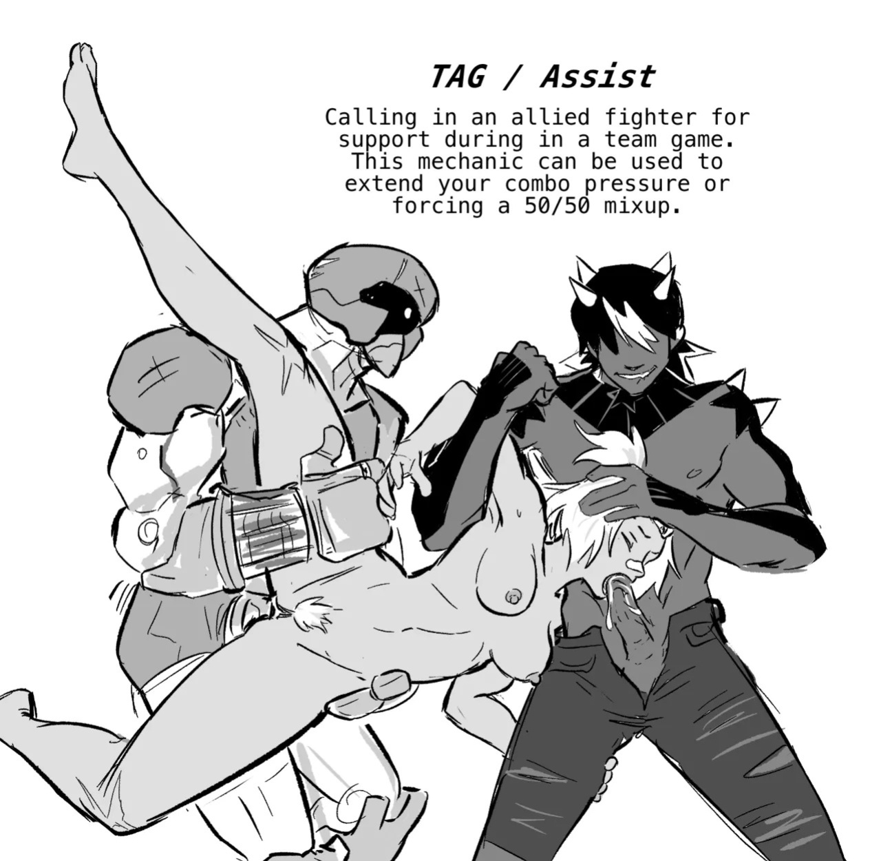 [Spicymancer / various] Rumble After Dark (fighting game OCs)
