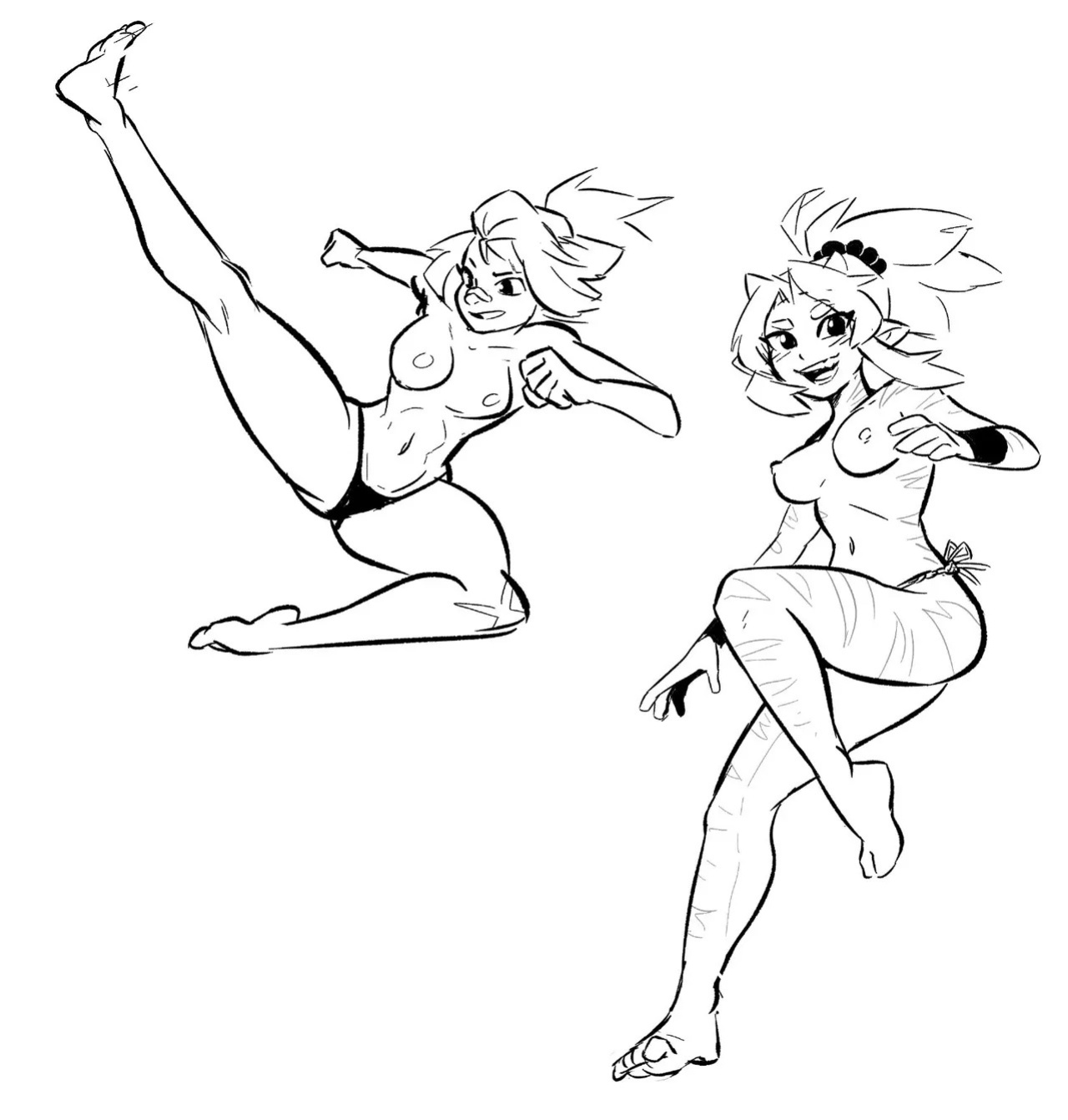 [Spicymancer / various] Rumble After Dark (fighting game OCs)