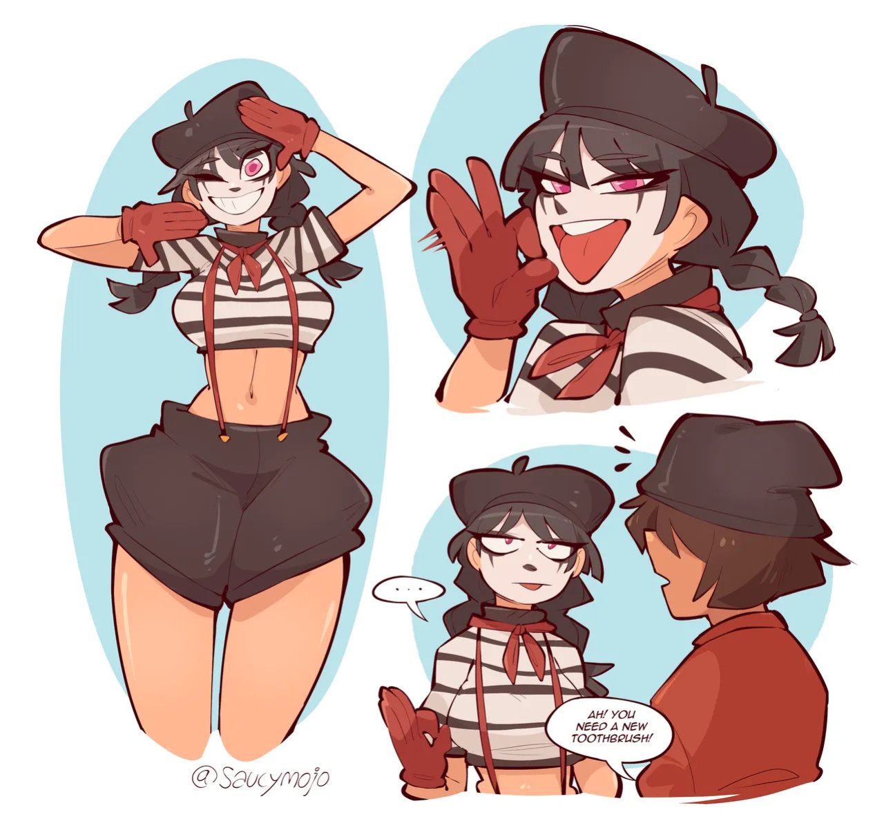 [Spicymancer / various] Rumble After Dark (fighting game OCs)
