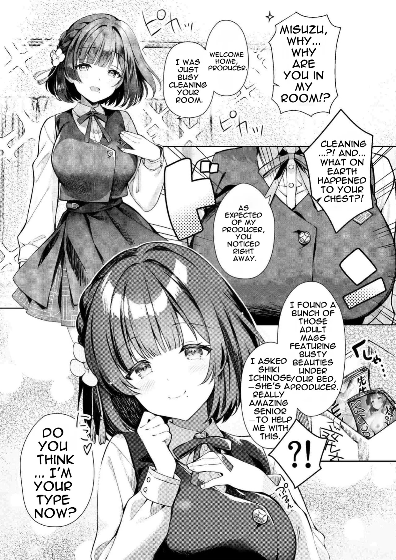 [REI's ROOM (REI)] Tantou Idol ga Totsuzen Heya ni Arawareta Ken | The Case Where My Assigned Idol Misuzu Suddenly Appeared in My Room (Gakuen IDOLM@STER) [English] [DNTA] [Digital]