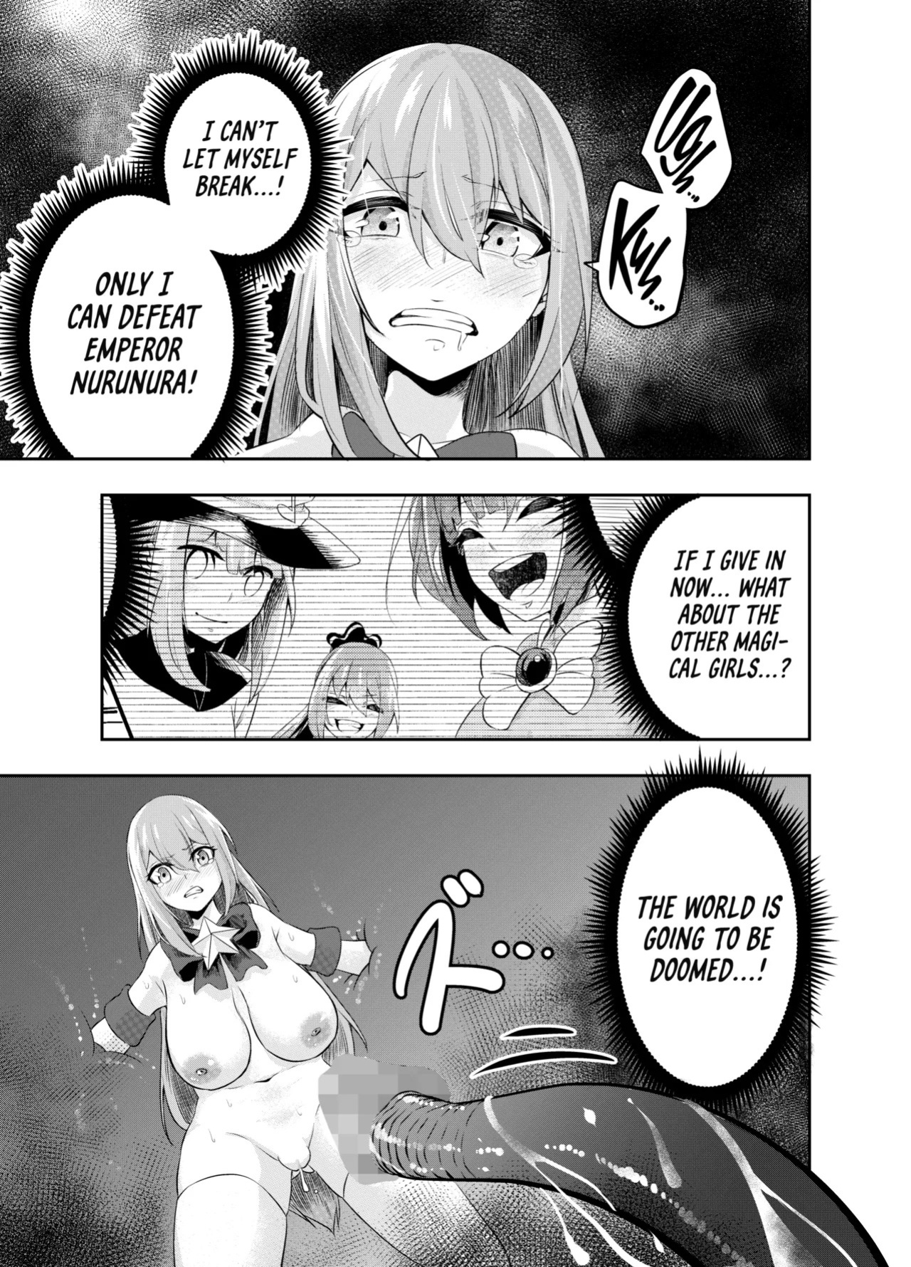 [SUSHI FEVER] Kousoku Shokushu Kan ~Mahou Shoujo ga Saikyou no Shokushu o Haramu made~ [English] [Project Valvrein]