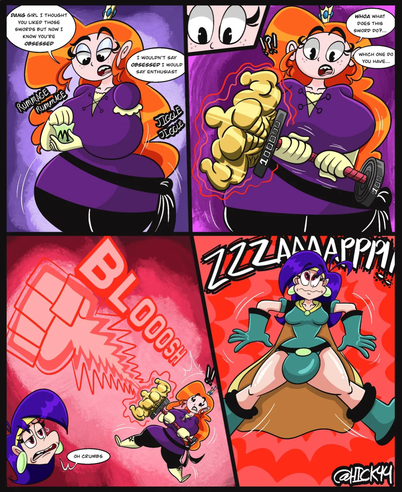 [Hick44NSFW] Mighty Magiswords