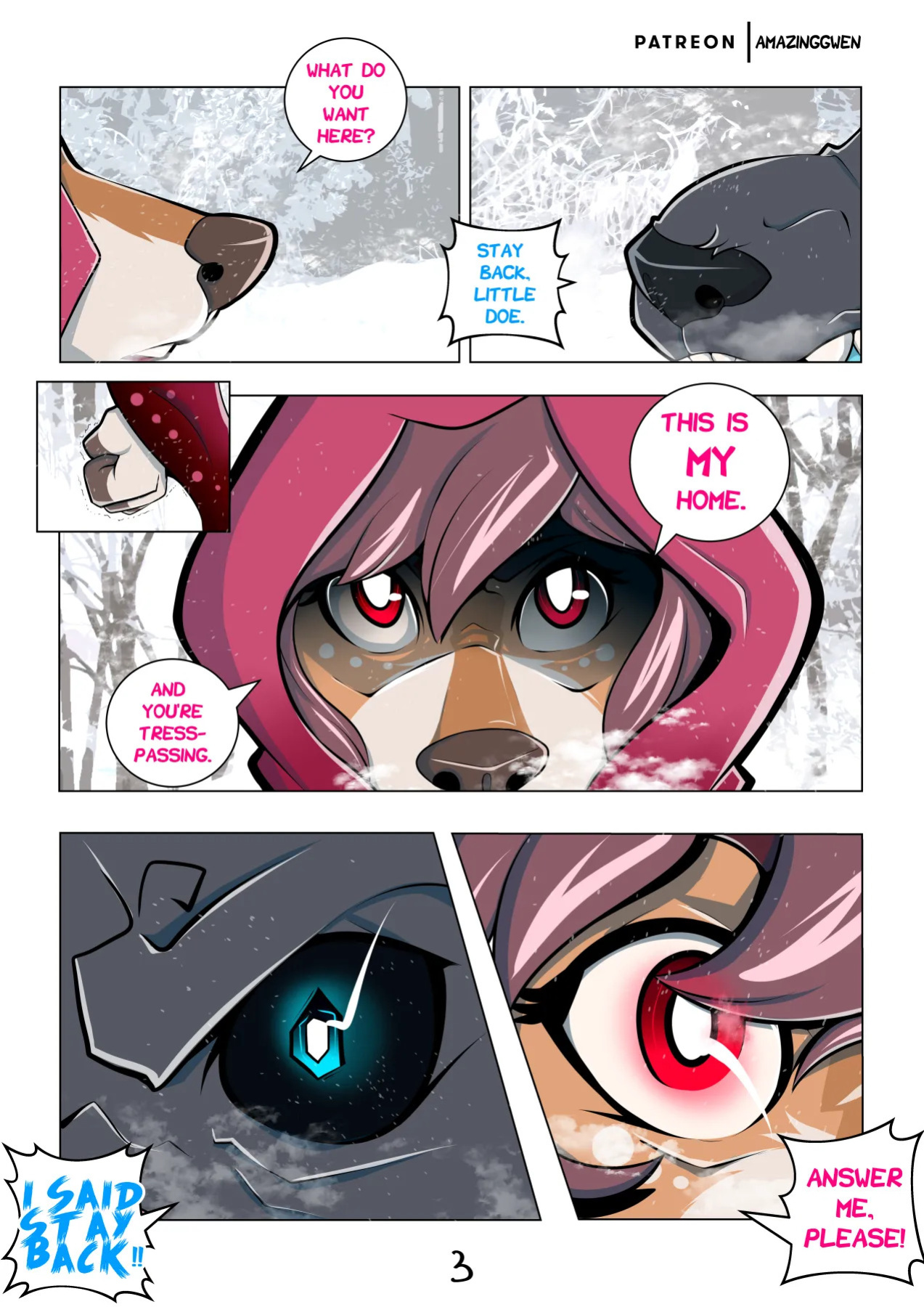 [Amazinggwen] Red Blossom & Winter Snow [English] [Ongoing]