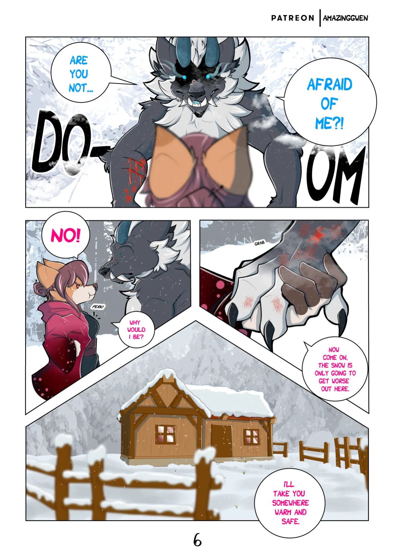 [Amazinggwen] Red Blossom & Winter Snow [English] [Ongoing]