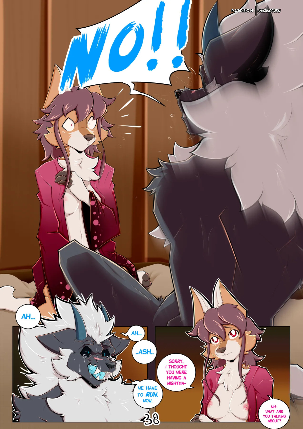 [Amazinggwen] Red Blossom & Winter Snow [English] [Ongoing]