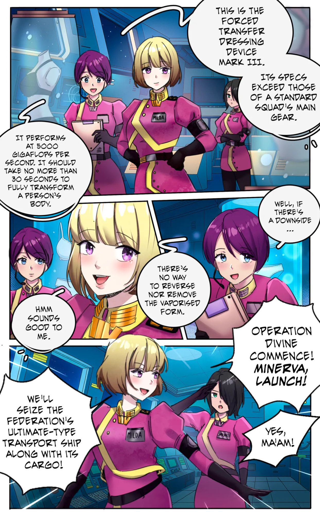 [MeowWithMe x Milda007] Female Clothing Vaporization of Shame [on-going]