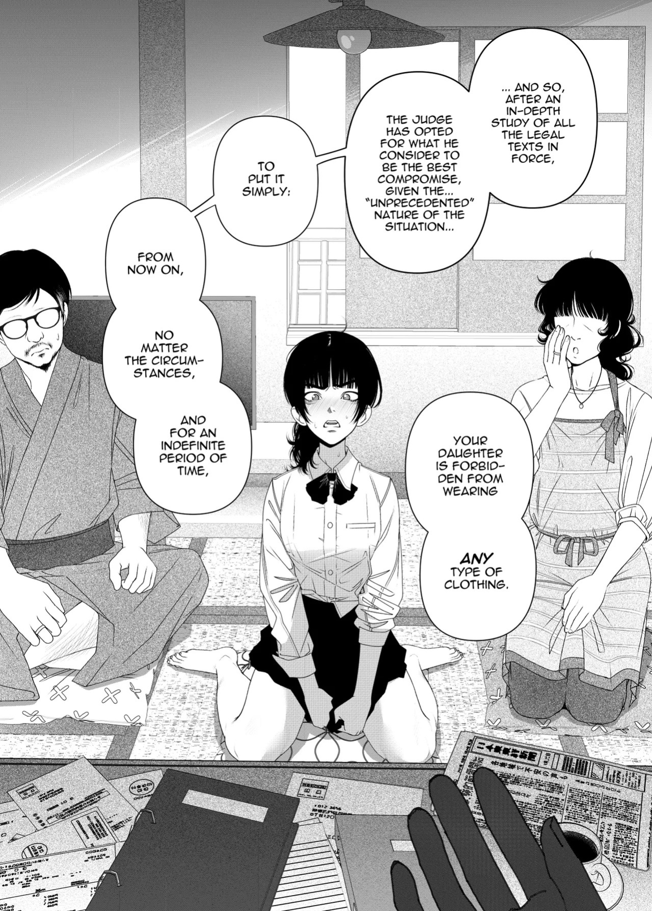 [Kusujinn] Sentenced to Nudity