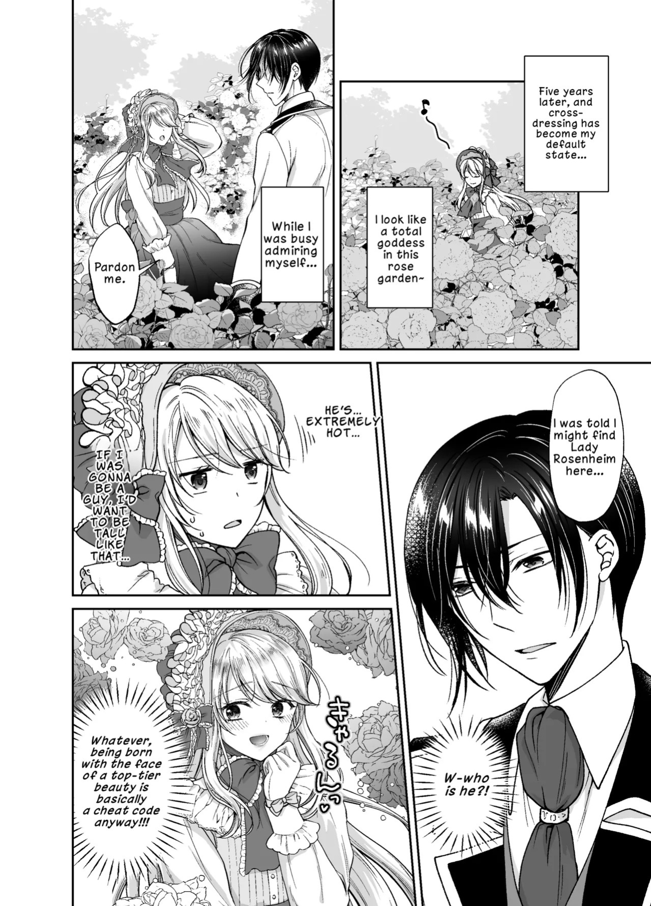 [Honey Bunny (Kohachi)] Bishounen ni Tensei shita node Ukkari Josou Shitara, Outei Denka ni Totsugasareta Ken | Because I Reincarnated as a Beautiful Boy and Accidentally Crossdressed, I Was Married Off to His Highness the King's Brother [English] [LKK•Sc