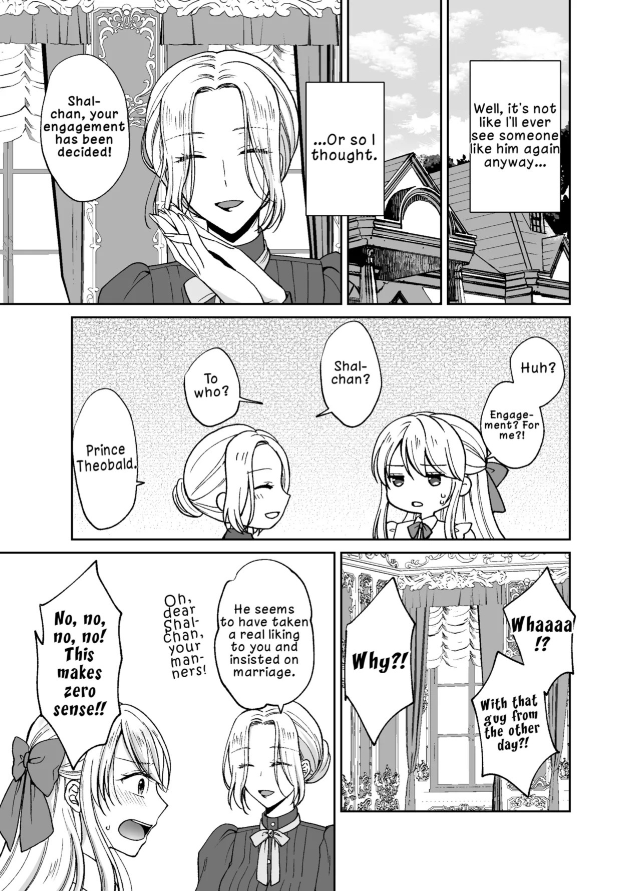 [Honey Bunny (Kohachi)] Bishounen ni Tensei shita node Ukkari Josou Shitara, Outei Denka ni Totsugasareta Ken | Because I Reincarnated as a Beautiful Boy and Accidentally Crossdressed, I Was Married Off to His Highness the King's Brother [English] [LKK•Sc