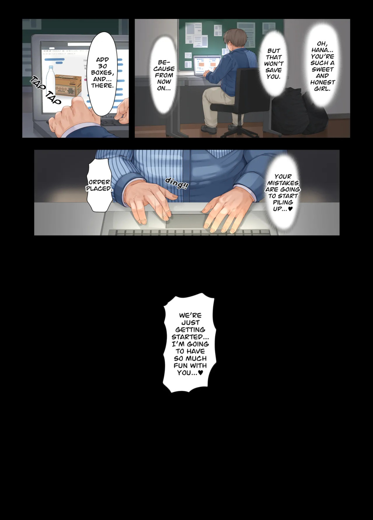 [Mille-Crepe (Chibigon)] Tenchou... Tsugi wa Shippai Shimasen karaa... | Manager... I won't let you down again... [English]