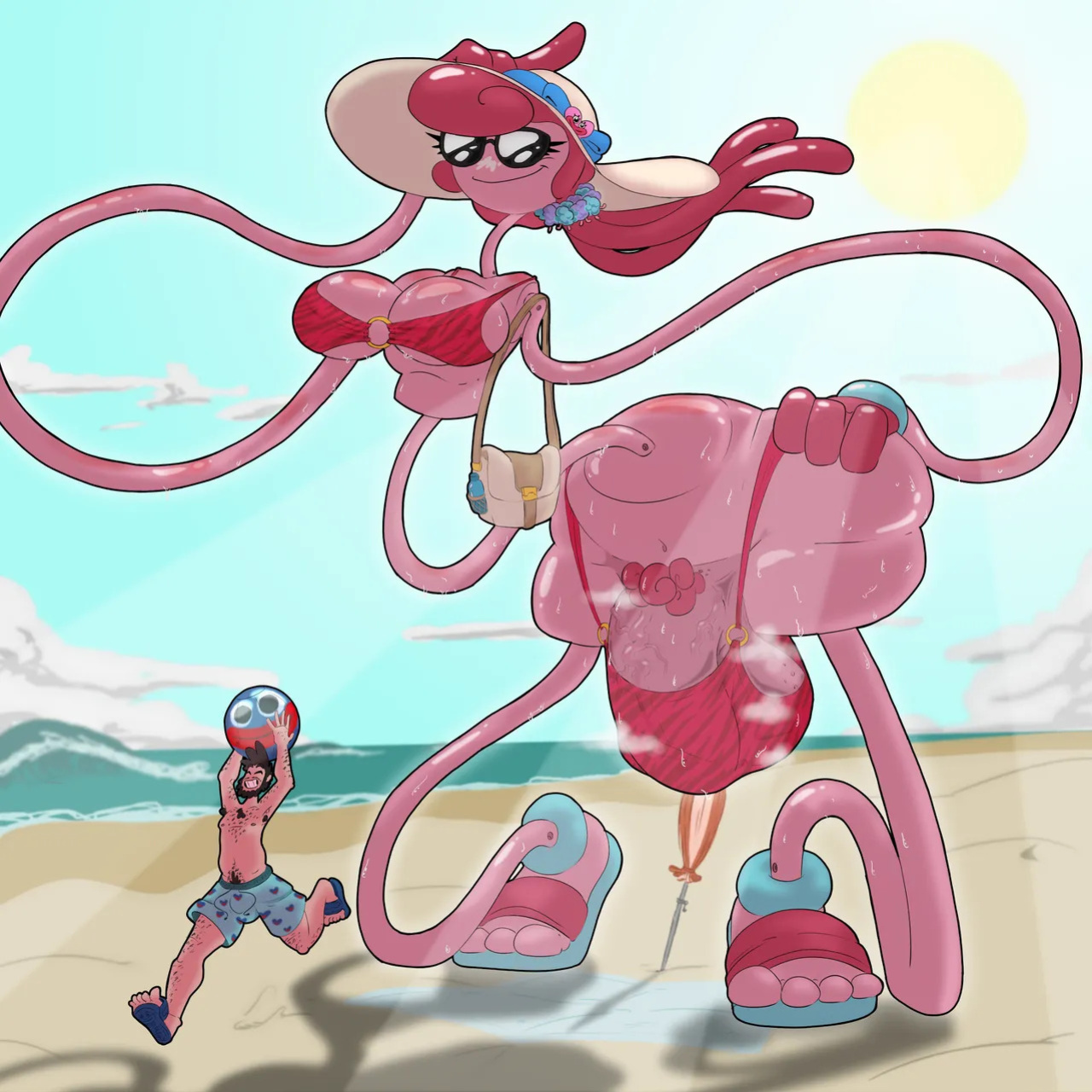[Sanyo2100] Mommy Beach, Art Trade Mommy Containment & Commission MLL