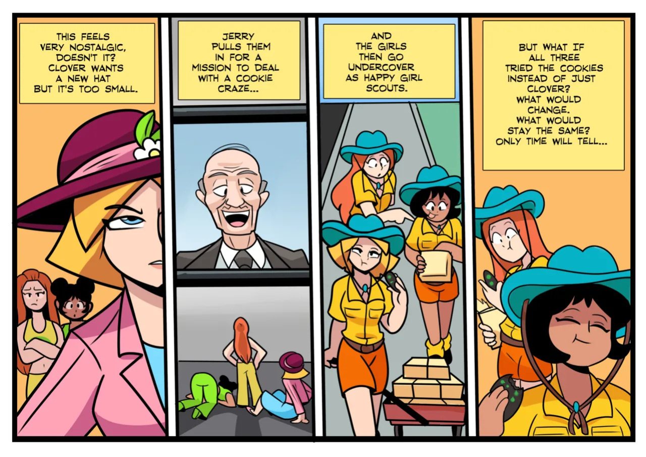 [Captain-Rocko] Totally Spies Passion Patties what if