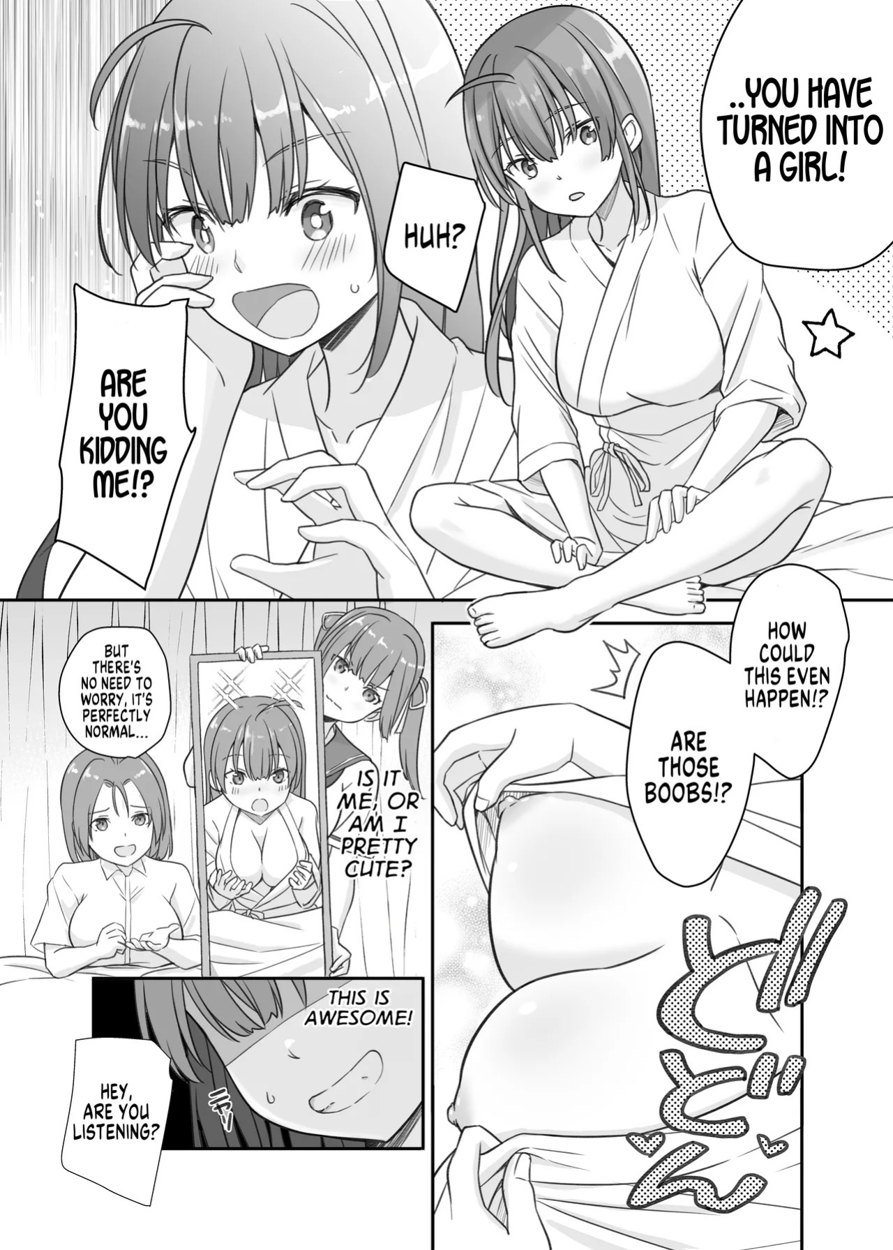 [Naruchikukai (Naruchiku)] Teihen no Boku ga TS tta node Dosukebe Sex o Yattemita | The Loser Me Got Turned Into a Girl, so I Tried Having Degenerate Sex [English] [GTF] [Digital]