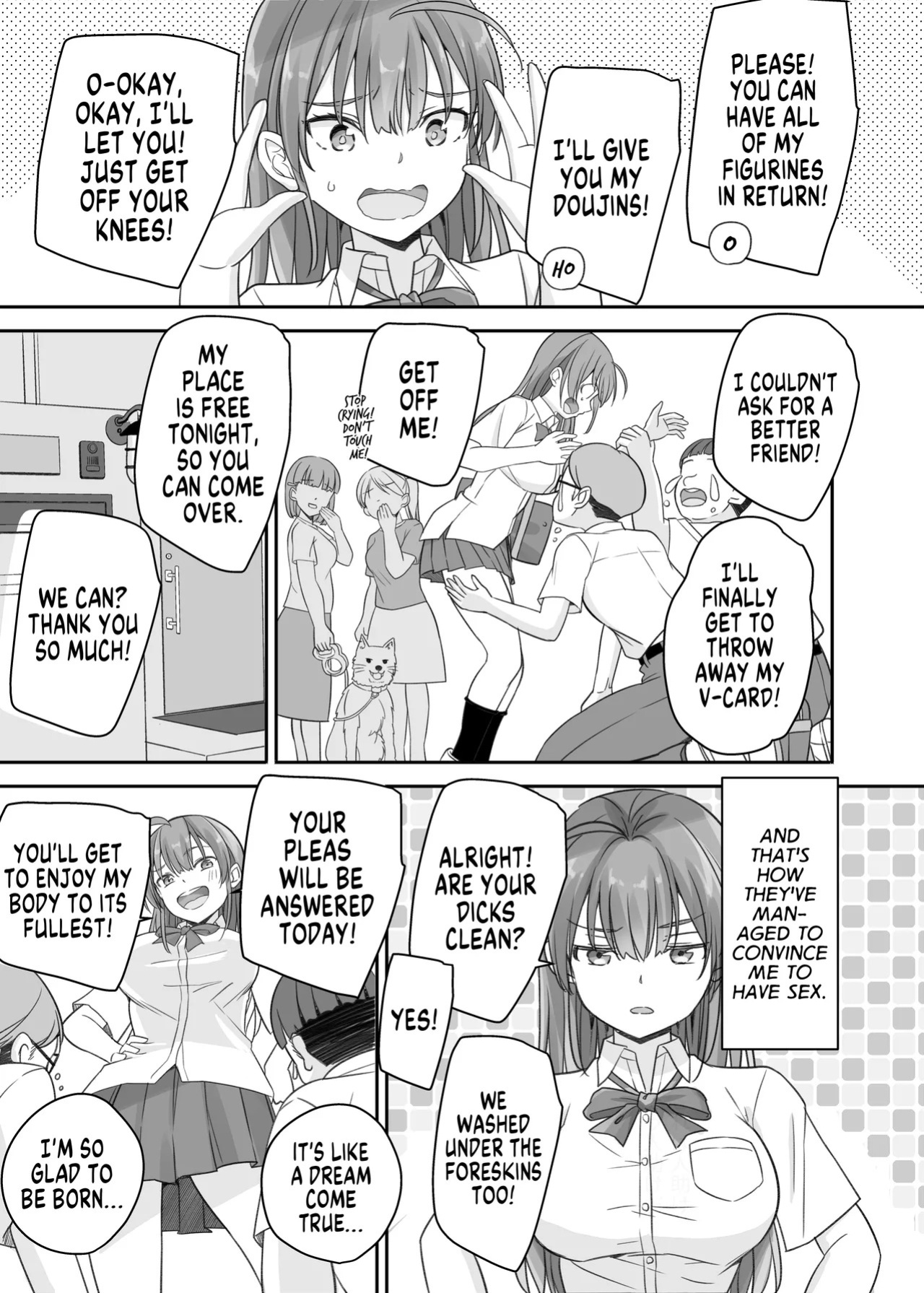[Naruchikukai (Naruchiku)] Teihen no Boku ga TS tta node Dosukebe Sex o Yattemita | The Loser Me Got Turned Into a Girl, so I Tried Having Degenerate Sex [English] [GTF] [Digital]