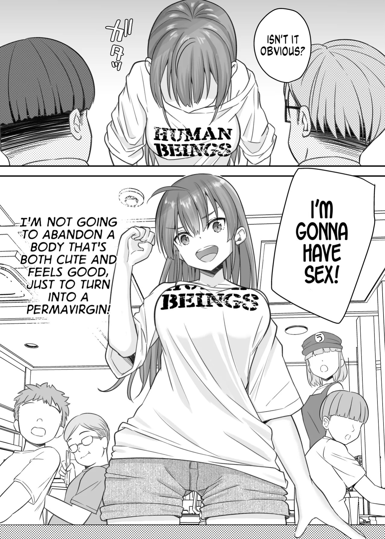 [Naruchikukai (Naruchiku)] Teihen no Boku ga TS tta node Dosukebe Sex o Yattemita | The Loser Me Got Turned Into a Girl, so I Tried Having Degenerate Sex [English] [GTF] [Digital]