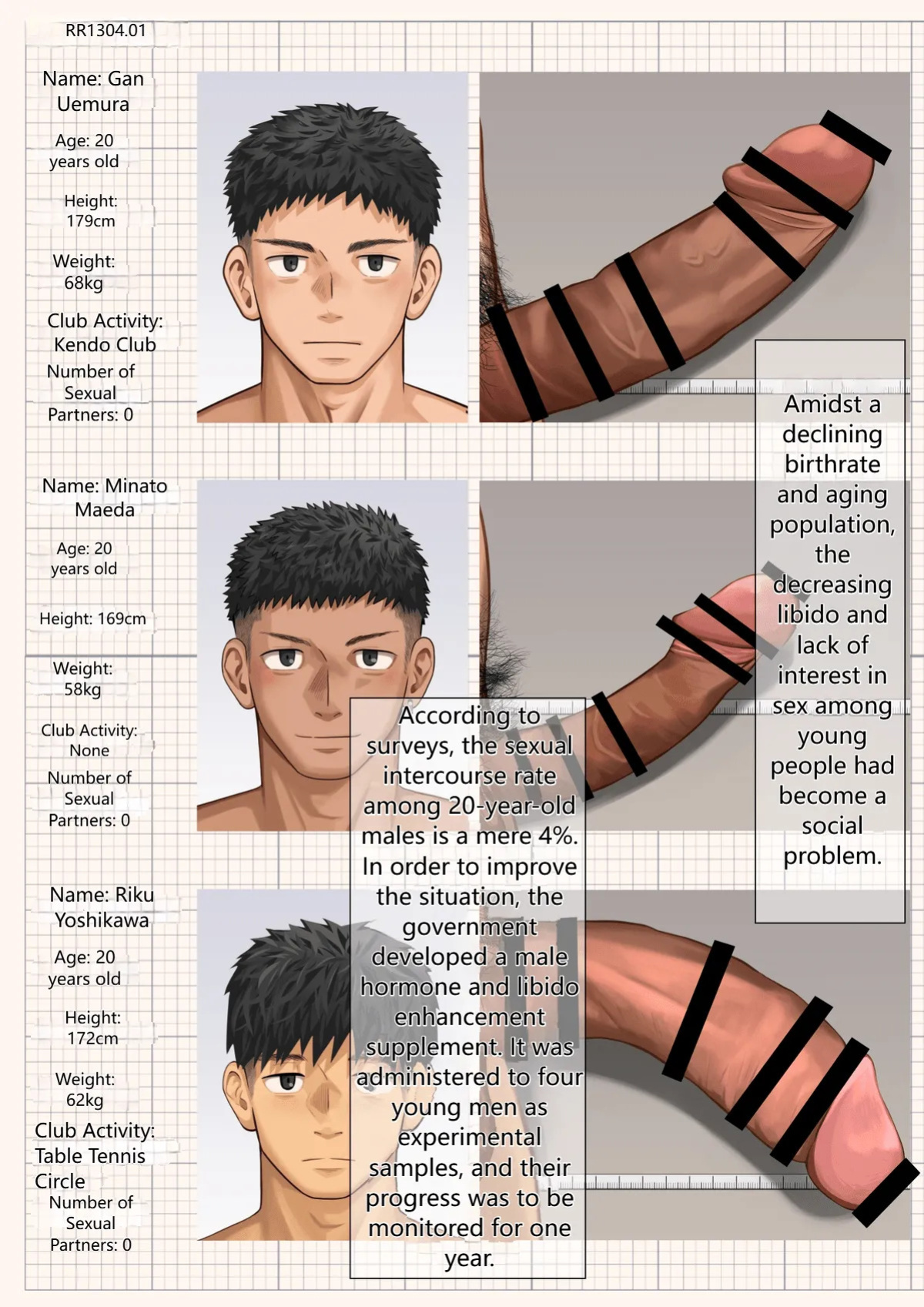 [Motyaki] Fallen of good young men [EN]