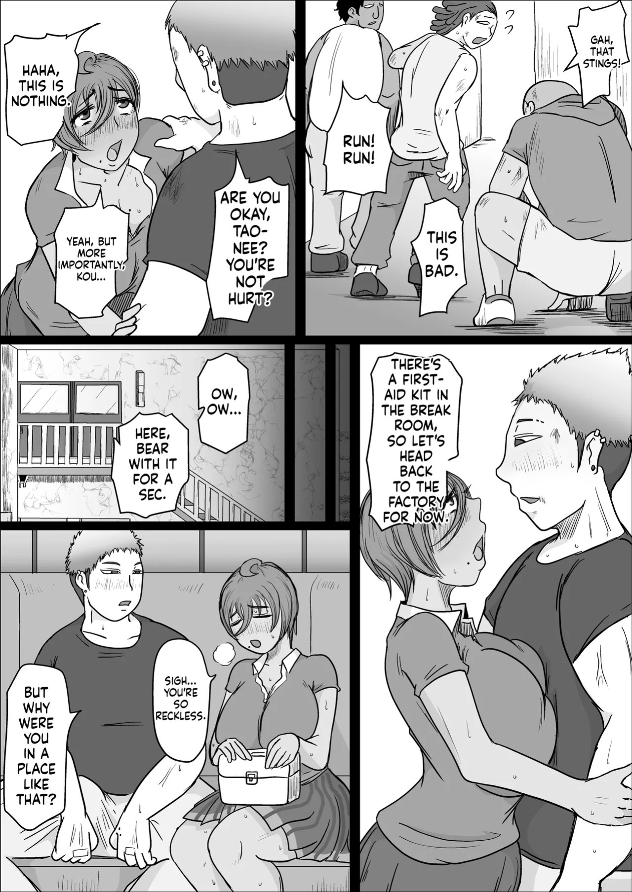 [Hitoshi Yura] Koujou Yakin Suki datta Onna ga Hitozuma ni Natte ita node Haramasete Miru Hanashi | Factory Night Shift - Chapter 02 [English]
