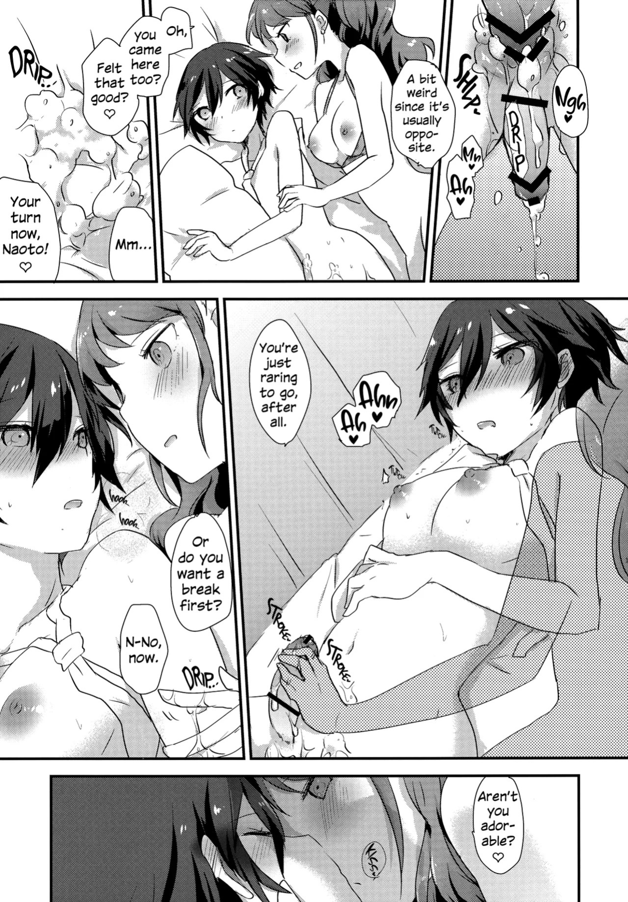 (Futaket 12) [MEGANE81 (Shinocco)] Otona no Tochuu | Girlishness (Persona 4) [English]