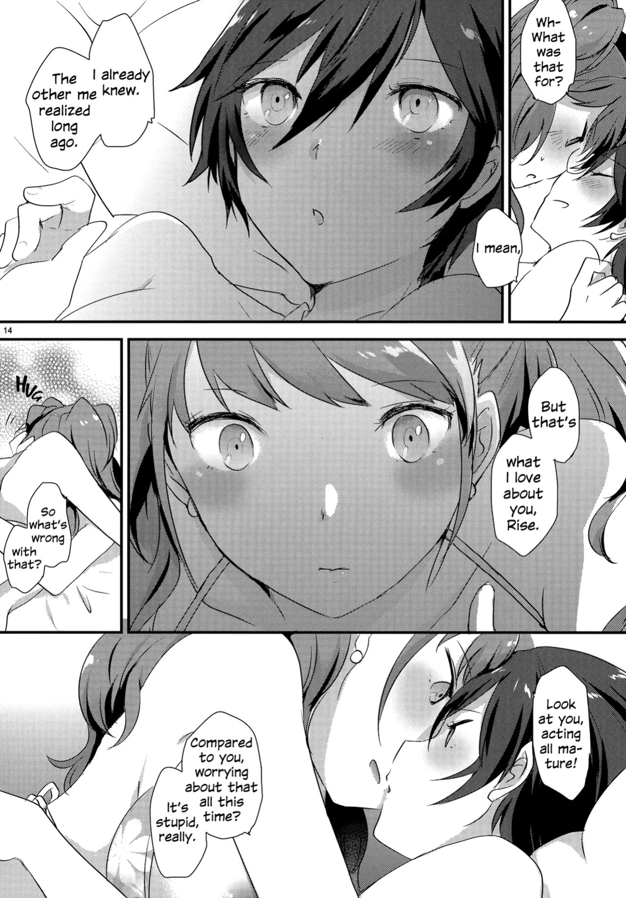 (Futaket 12) [MEGANE81 (Shinocco)] Otona no Tochuu | Girlishness (Persona 4) [English]