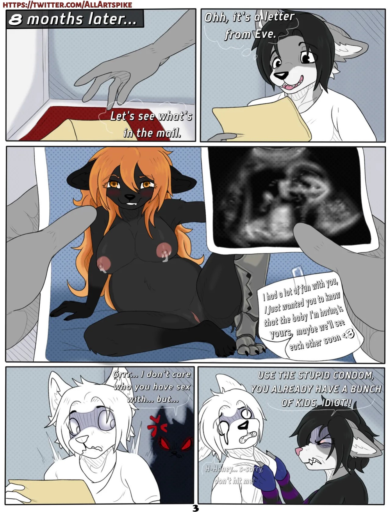 spikethefurry no canon comics ENG