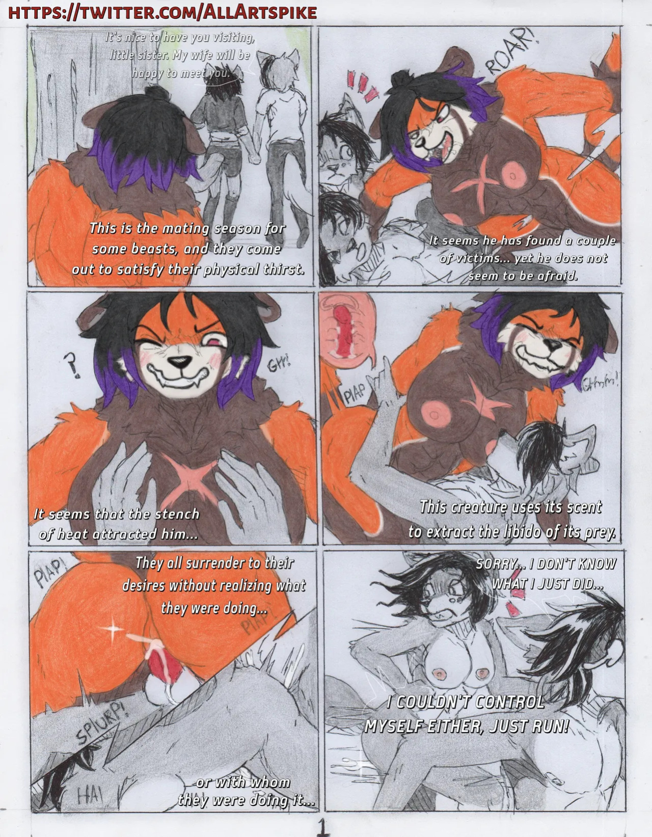 spikethefurry no canon comics ENG