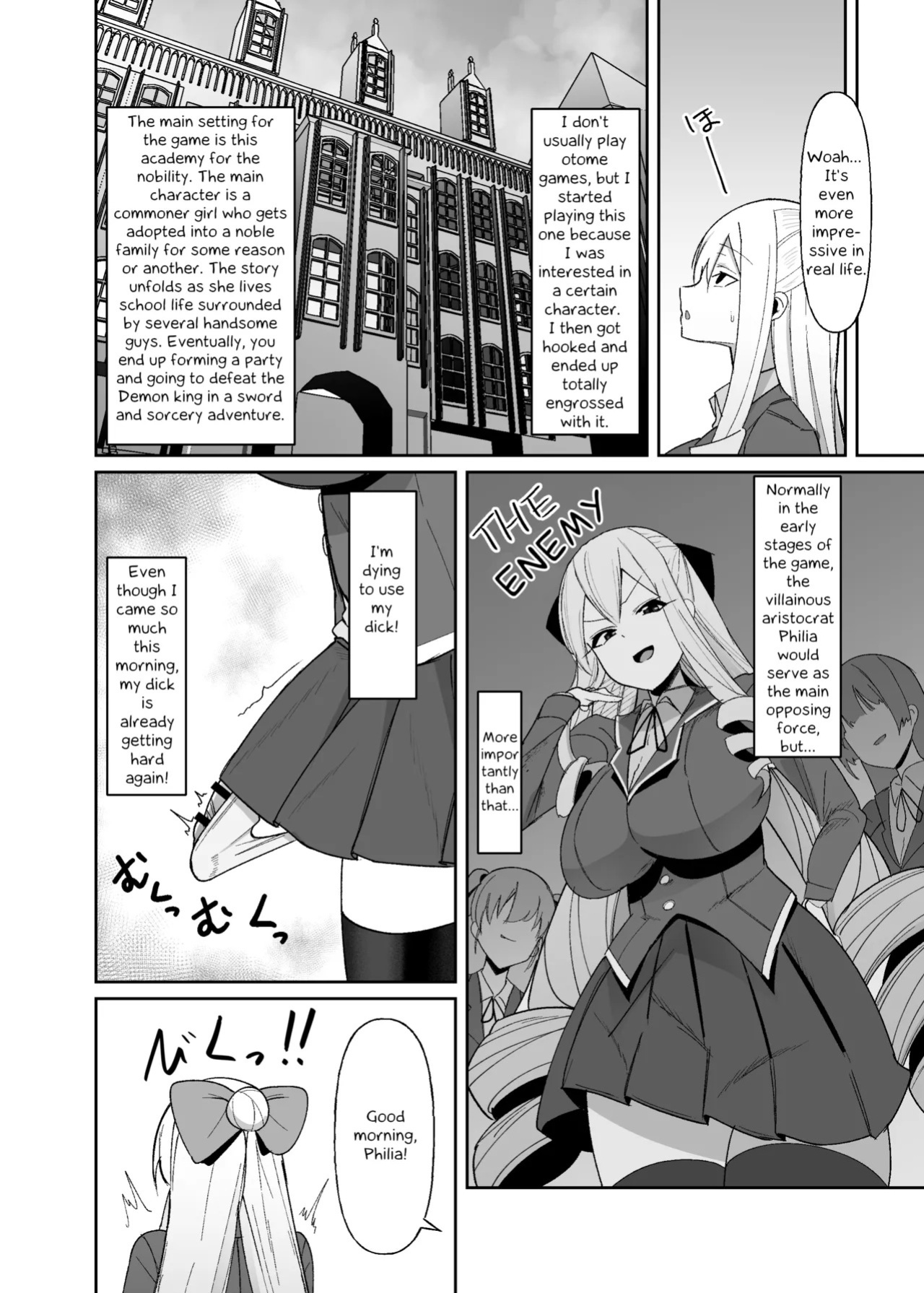 [COSCOteikoku (sella)] Otome Game no Akuyaku Reijou ni Tensei Shitara Ura Settei de Futanari deshita 1-4 | I was reincarnated as a villainess in an otome Game who was a futanari in her backstory 1-4 [English]