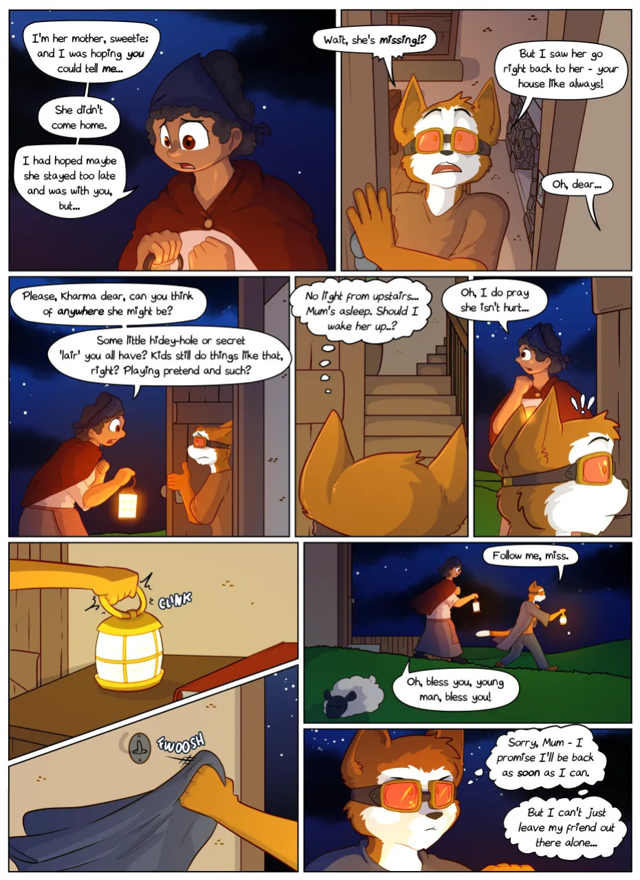[Reyn Goldfur] Caves and Critters: Chapter 12
