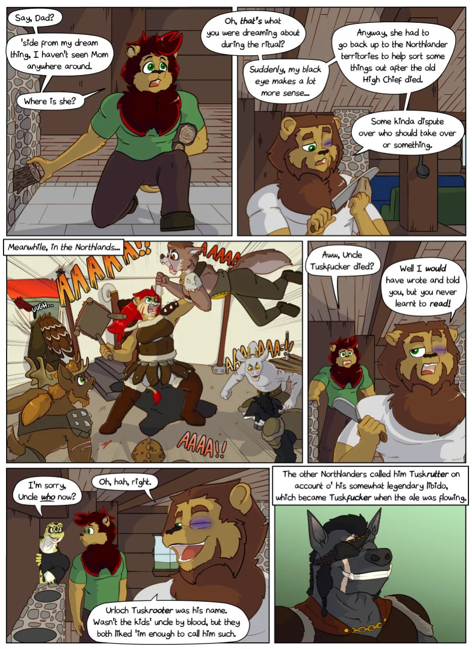 [Reyn Goldfur] Caves and Critters: Chapter 12