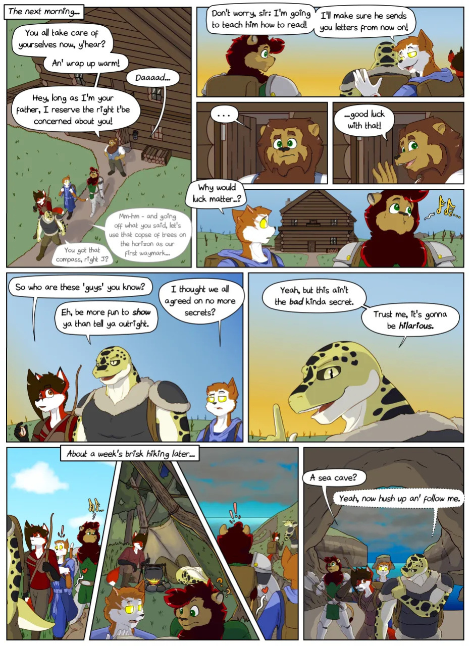 [Reyn Goldfur] Caves and Critters: Chapter 12