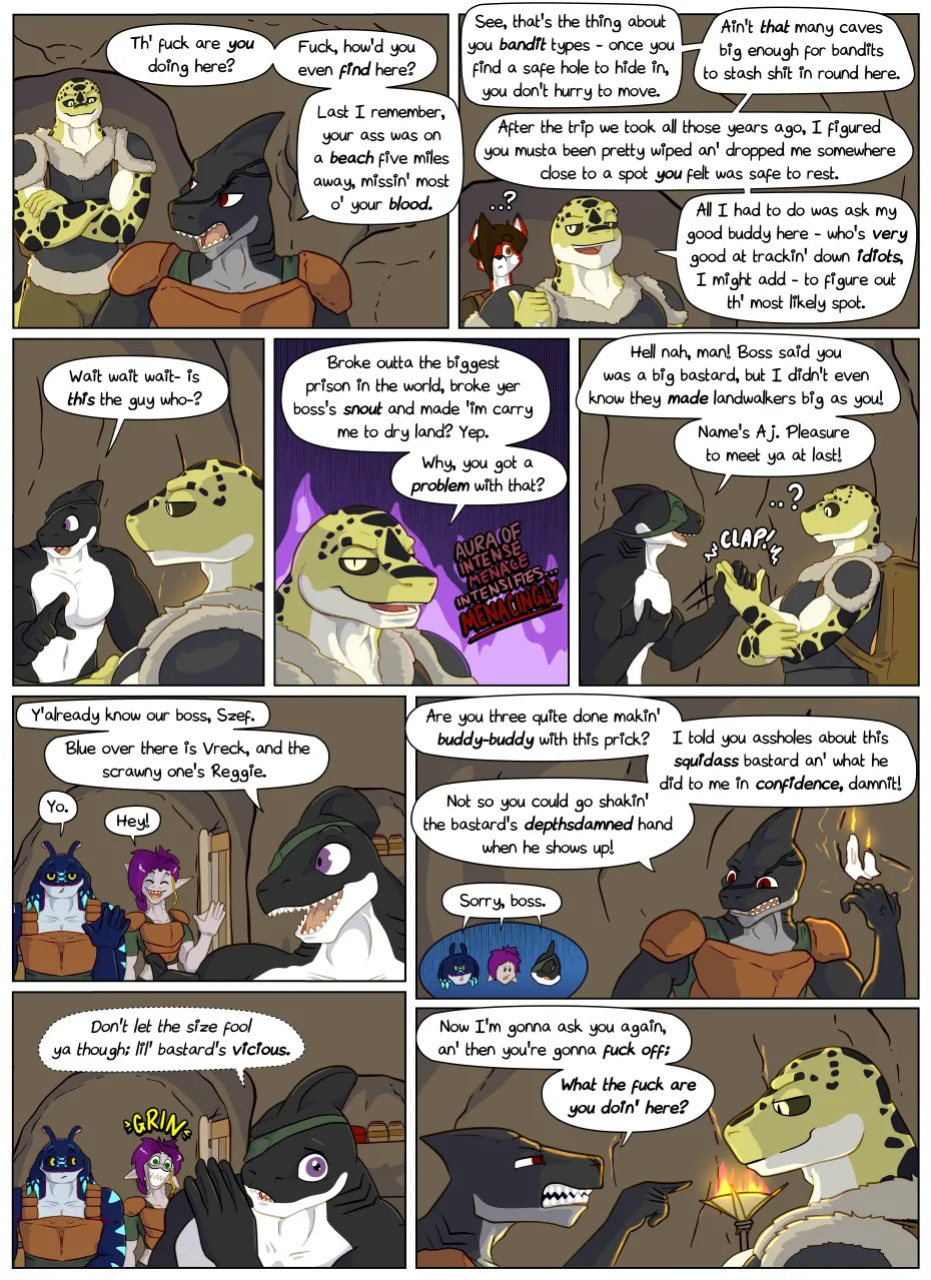 [Reyn Goldfur] Caves and Critters: Chapter 12