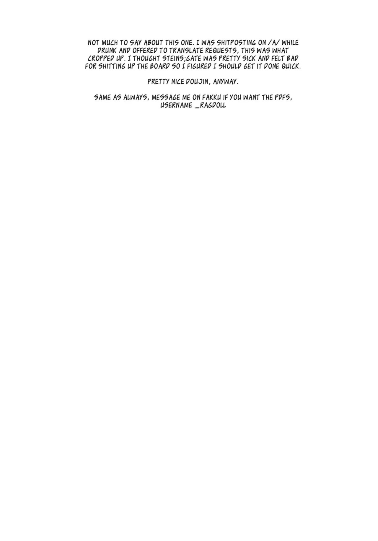 [enuma elish (Yukimi)] OCD (Steins;Gate) [English] [_ragdoll] [Decensored]