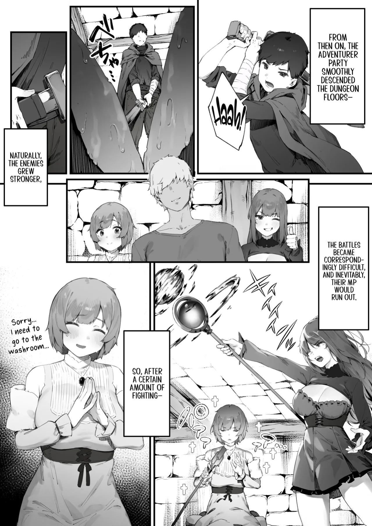 [Nigiri Usagi] Noroi no Sei de MP ga Tarimasen!! Kouhen | "MP is Depleted Because of a Curse!! - last part [English] [AKOTLs]