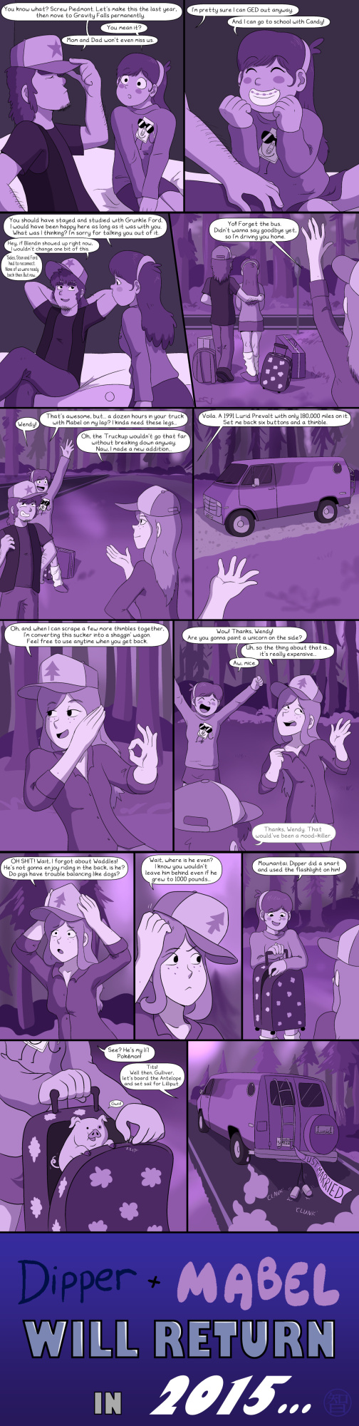 [ColdFusion] Pinecest (Gravity Falls) - Ongoing