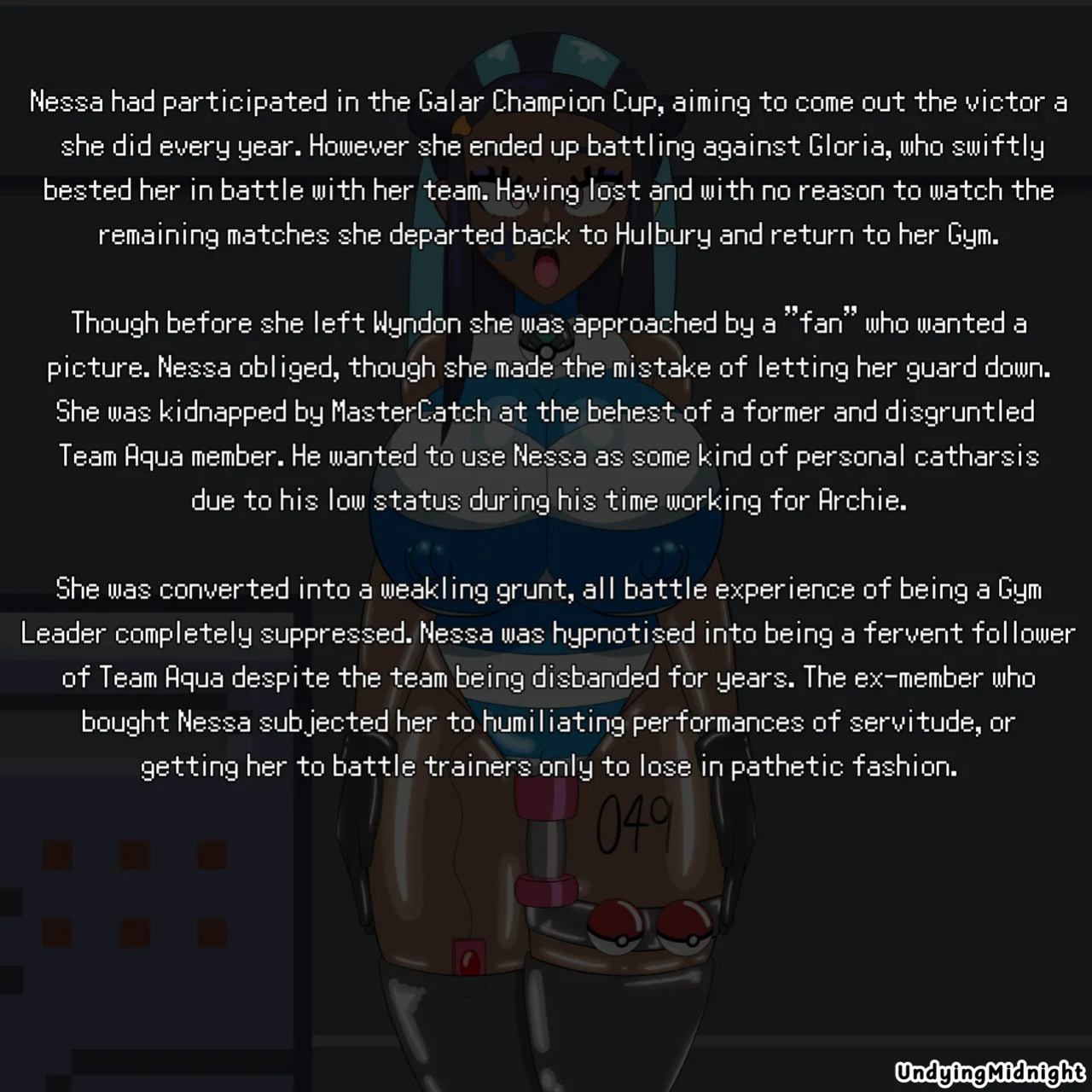 [UndyingMidnight] Team Aqua Grunts (Nessa + Lana's Mom)