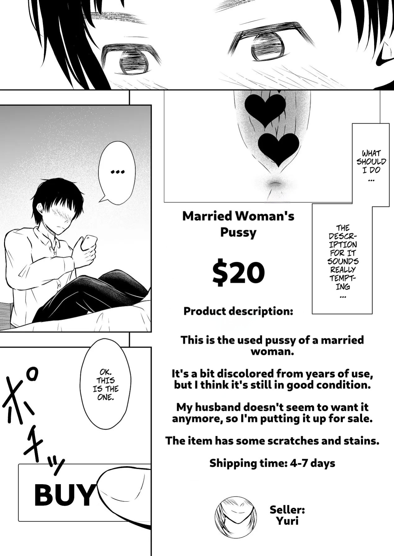 [Ikedaya] Saikin Hayari no FleaMa Appli de wa, Manko mo Kaerurashii | Lately, You Can Even Buy Pussy on Flea Market Apps [English] [CopyOf]
