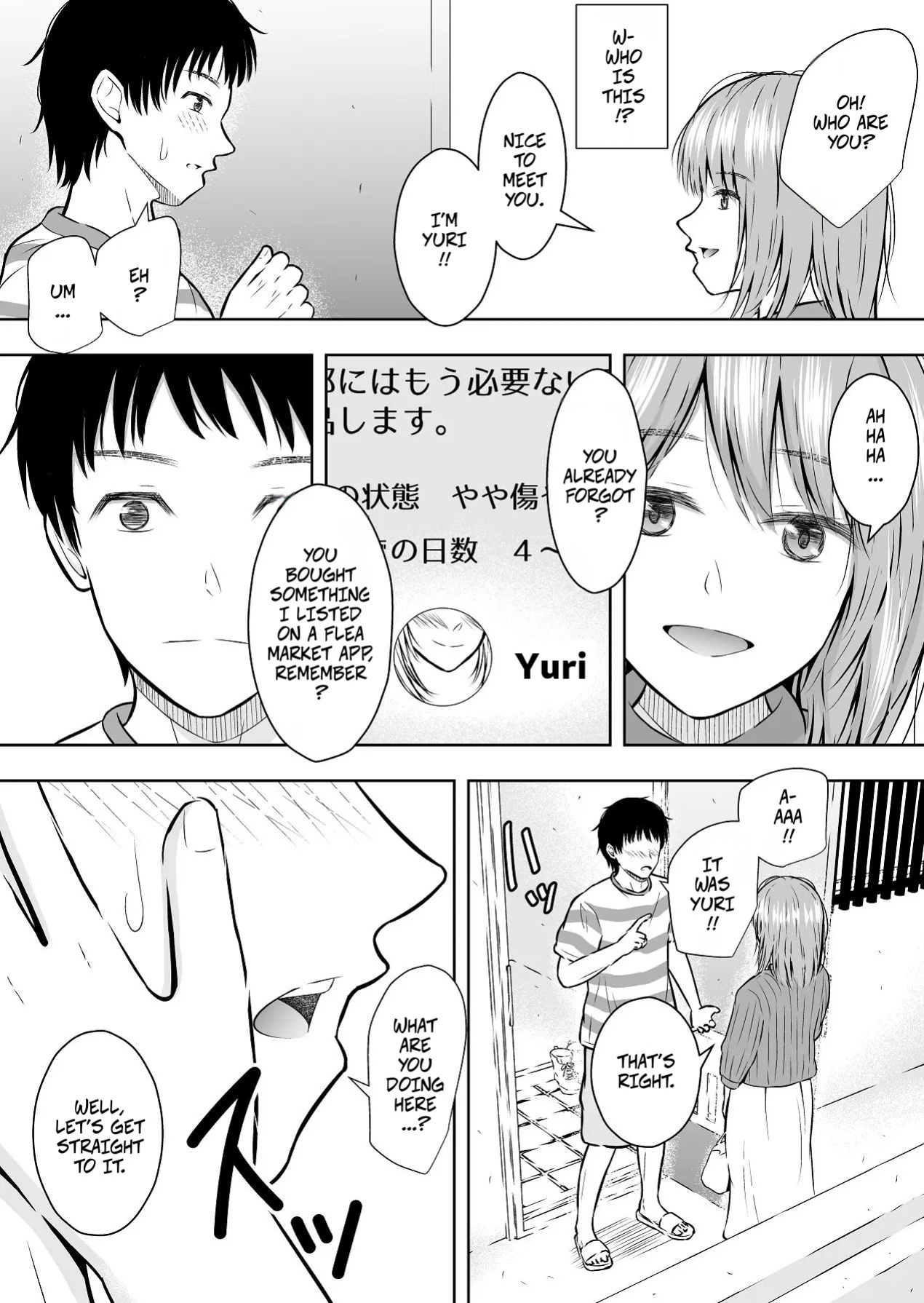 [Ikedaya] Saikin Hayari no FleaMa Appli de wa, Manko mo Kaerurashii | Lately, You Can Even Buy Pussy on Flea Market Apps [English] [CopyOf]