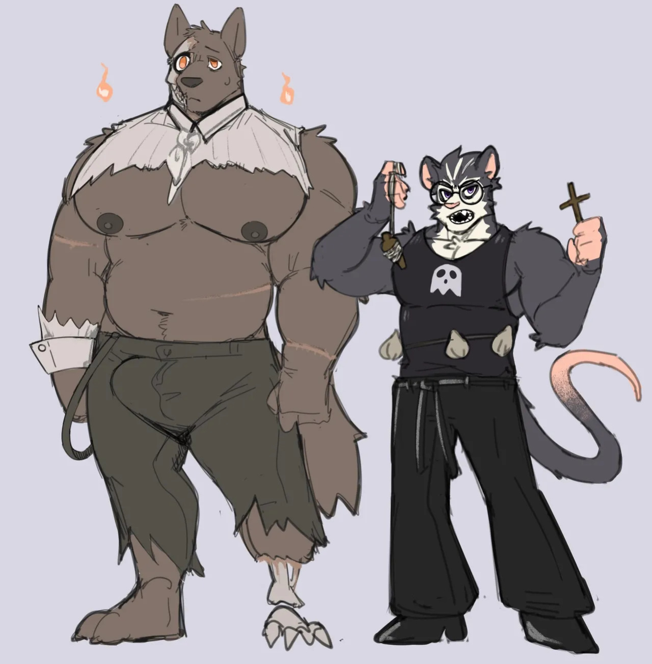 [Kaviaar] The Ghost and Nolan Opossum (Ongoing)