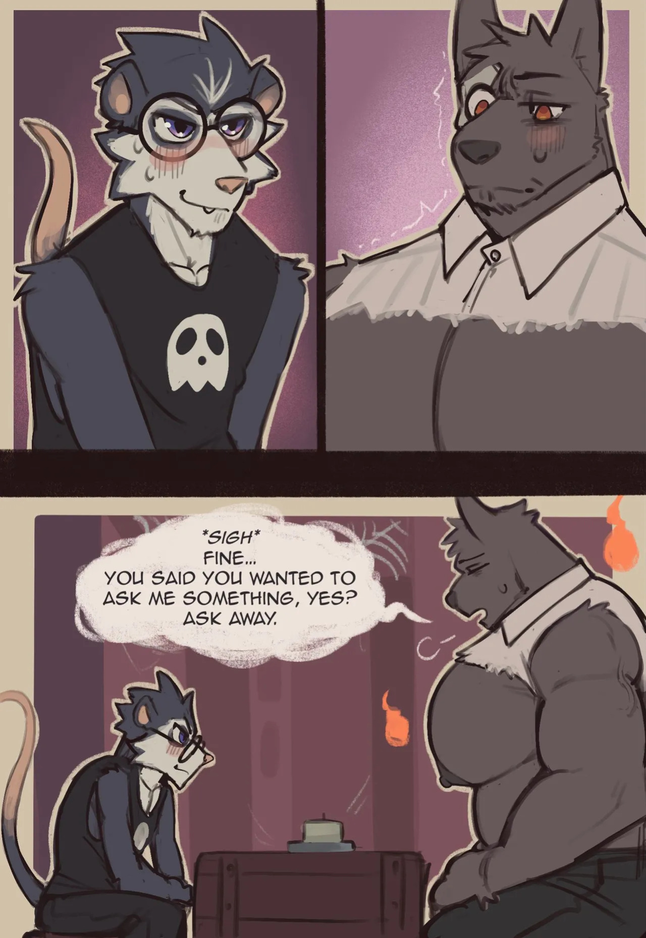 [Kaviaar] The Ghost and Nolan Opossum (Ongoing)
