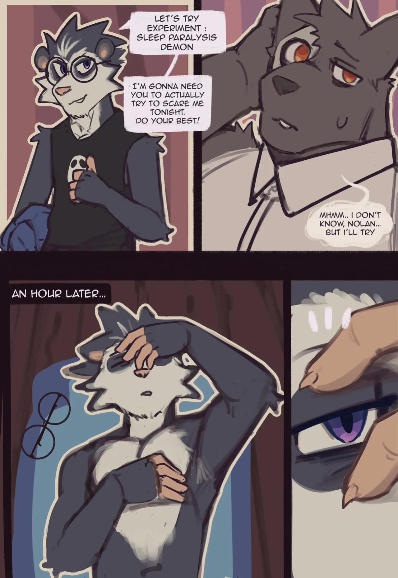 [Kaviaar] The Ghost and Nolan Opossum (Ongoing)