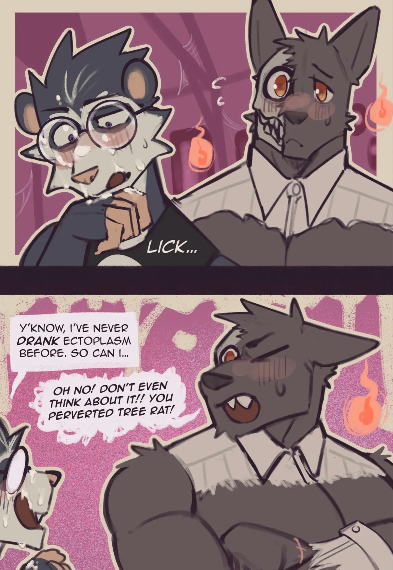 [Kaviaar] The Ghost and Nolan Opossum (Ongoing)